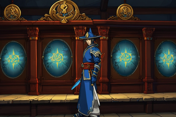 AQW Blue Samurai Hat