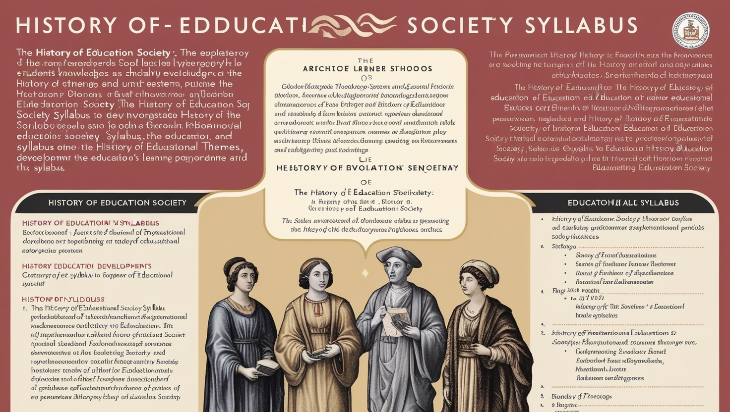 History of Education Society Syllabus